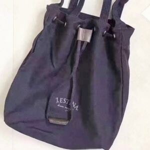 Authentic J.Estina Savvy Helio Korean Navy Tote Shoulder Bag K Drama fashion